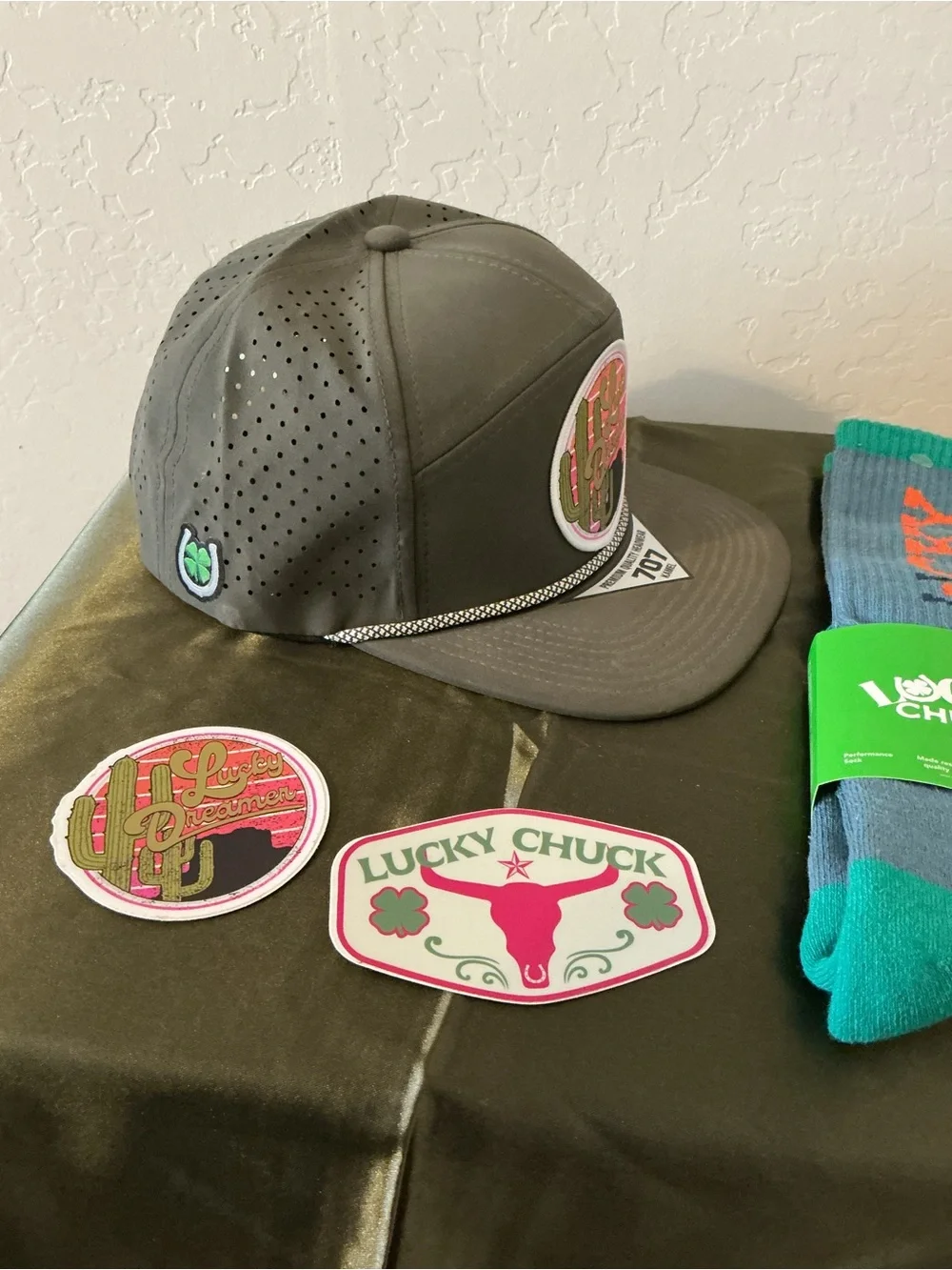 Bundle of “Lucky Chuck”Merchandise